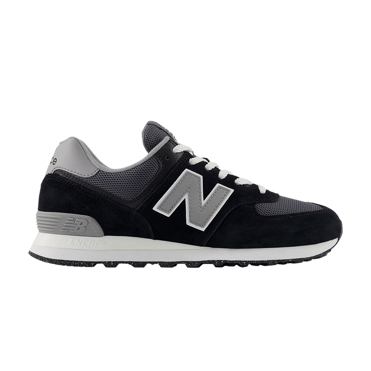 New Balance 574 Black White Grey