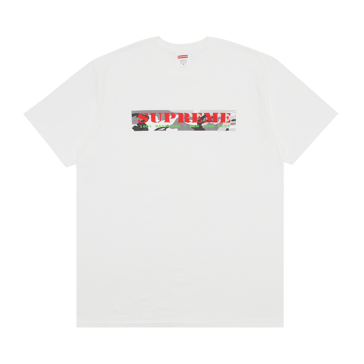 【Supreme】Hardcore T-Shirt★White★25SS★ Supreme Hardcore Tee (SS25) - $40