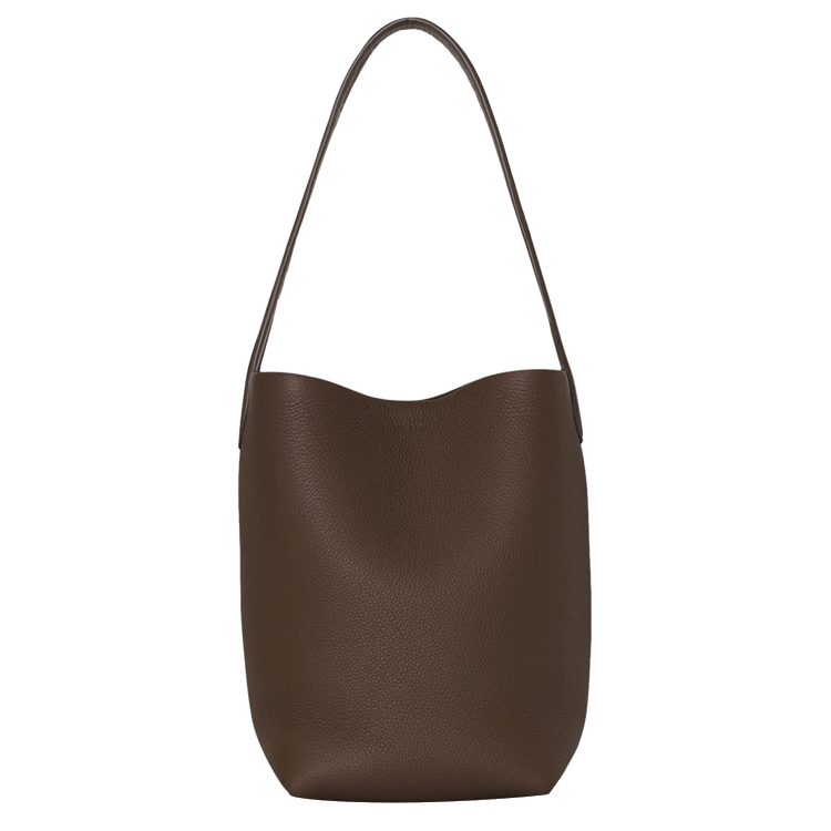 上質 ★ THE ROW Small N/S dark olive tote bag The Row | Small N/S dark olive leather tote bag | Savannahs
