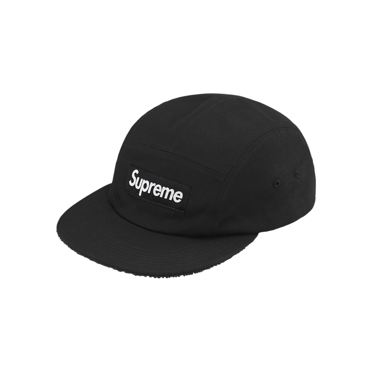 Buy Supreme Reversible Terry Camp Cap 'Black' - SS25H35 BLACK | GOAT