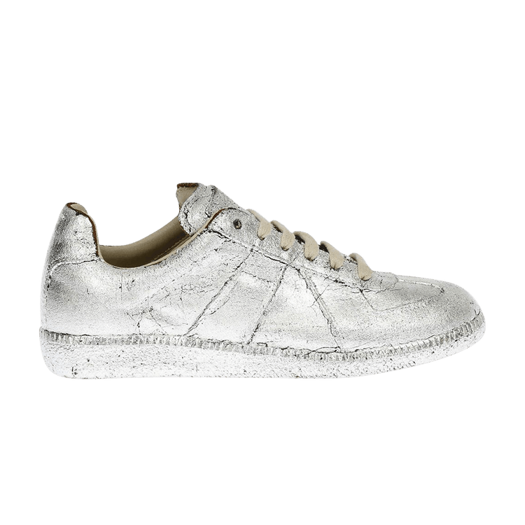 Buy Maison Margiela Wmns Replica Low 'Silver Paint