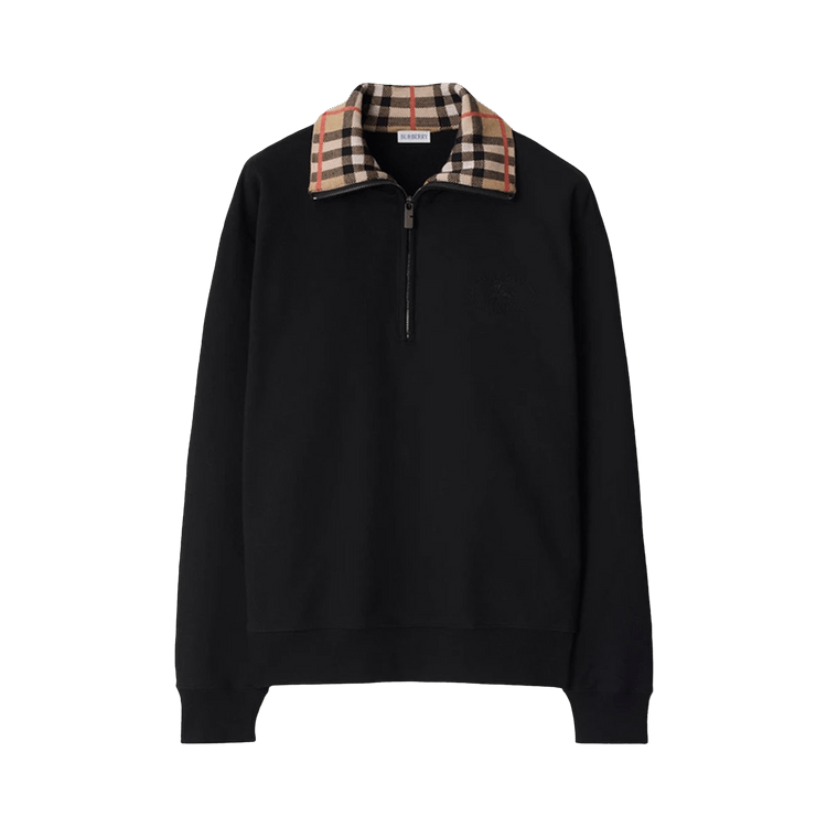 Buy Burberry Ray Check Top 'Black' - 8109063 | GOAT