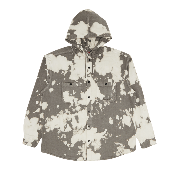 ジャケット・アウター Supreme Hooded Denim Shirt Bleached M Supreme Hooded Denim Shirt Bleached Men's - SS25 - US