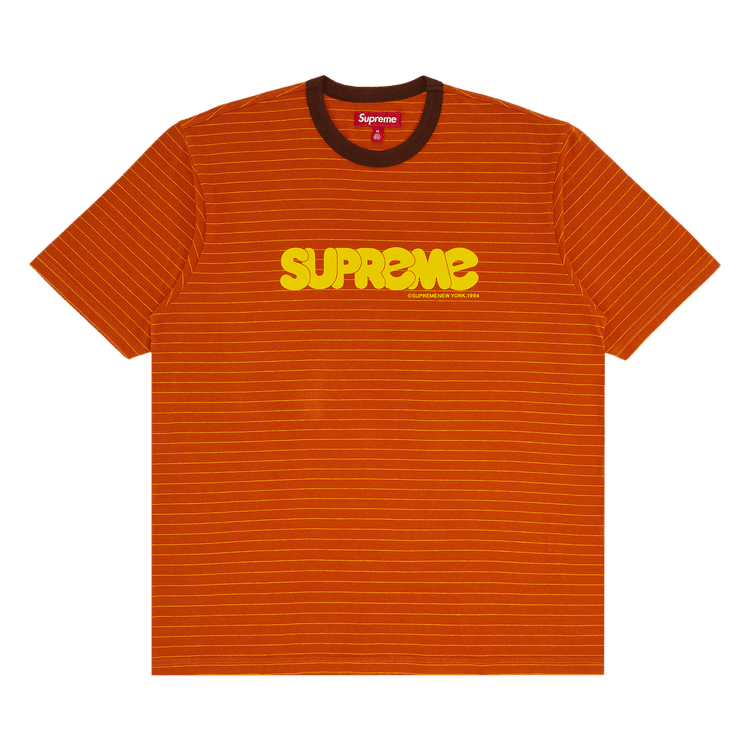 Buy Supreme Bubble Short-Sleeve Top 'Orange' - SS25KN60