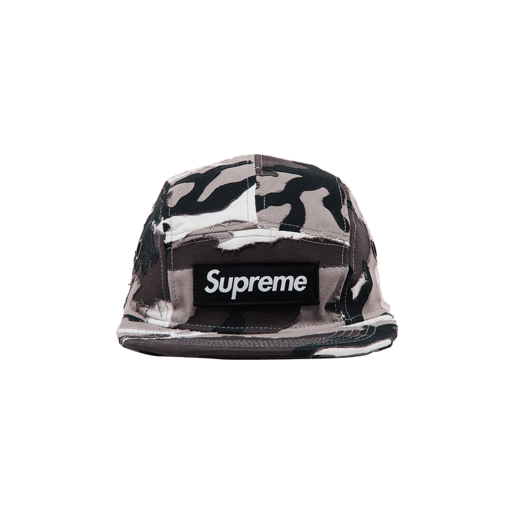 帽子 supreme Layered Camo Camp Cap Black Supreme Layered Camo Camp Cap (SS23) - $54