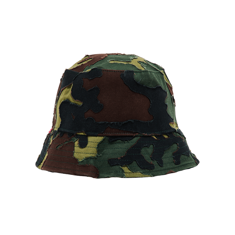 帽子 Supreme Layered Camp Cap Woodland Camo Supreme Layered Camo Camp Cap (SS25) - $68