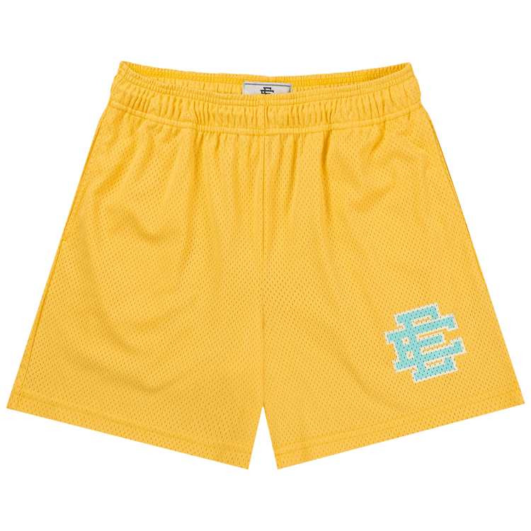 Buy Eric Emanuel EE Basic Short 'Cornsilk Yellow/Baby Blue