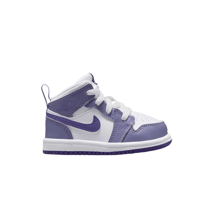 Jordan 1 Mid Dusty Amethyst White Court Purple (TD)