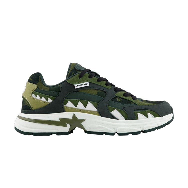 Buy BAPE Shark Sta #1 M2 'Green' - 1L30191319 GRN | GOAT