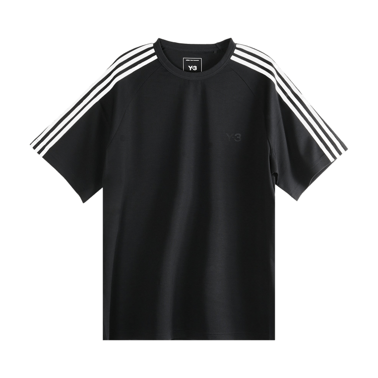 Buy Y-3 3 Stripes Short-Sleeve Tee 'Black' - JW7352 | GOAT