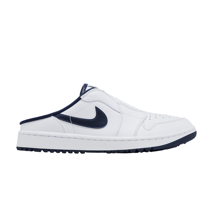Buy Air Jordan 1 Mule Golf 'White Midnight Navy' - FJ1214 103 | GOAT