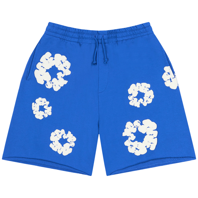 Buy Denim Tears Cotton Wreath Sweatshorts 'Blue' - SS25BRS2952057
