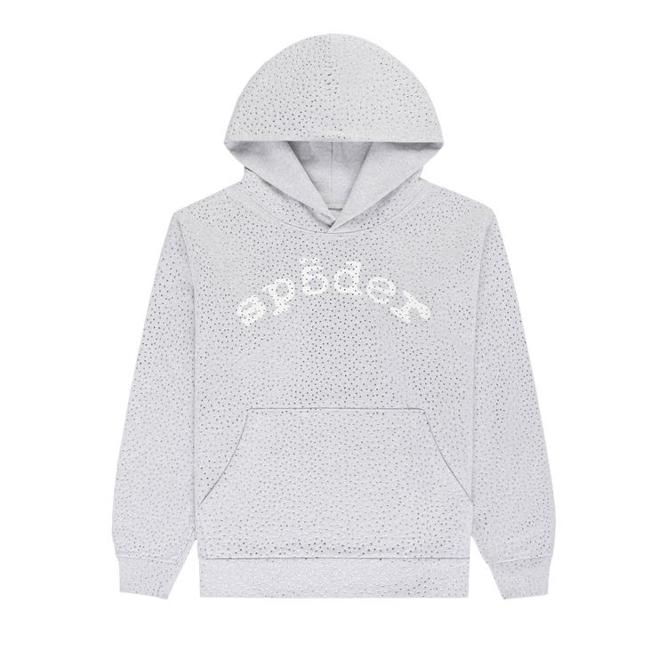 Толстовка Sp5der VVS с капюшоном 'Heather Grey'