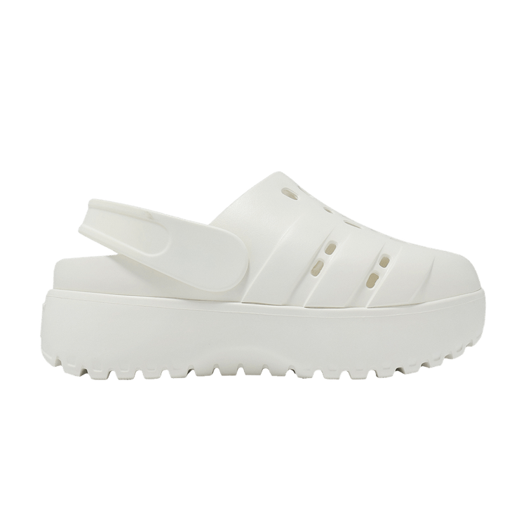 Buy Wmns Adilette Platform Clog 'Cream White' - JP9576 | GOAT