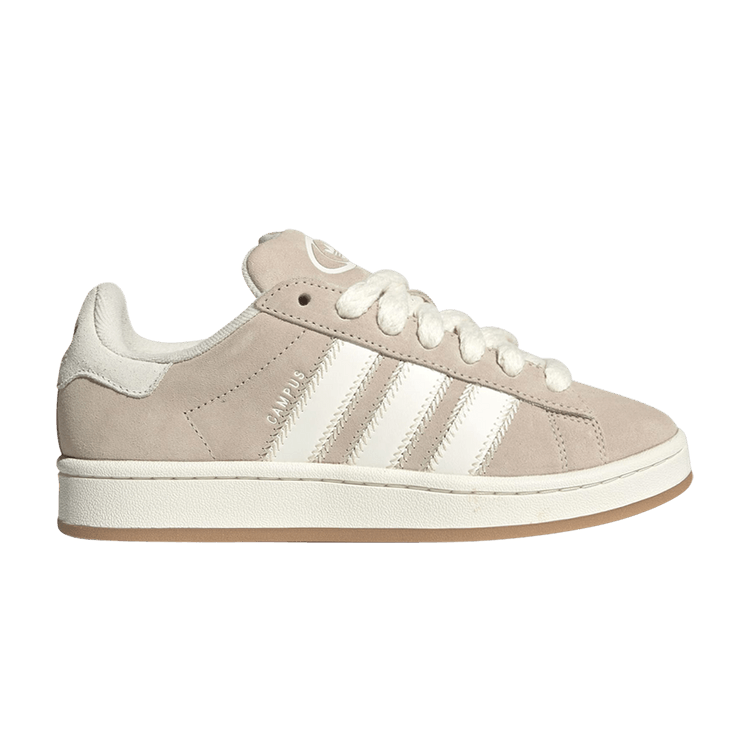 adidas Campus 00s Shoes - Women's - Wonder White / Wonder Beige / White - 6