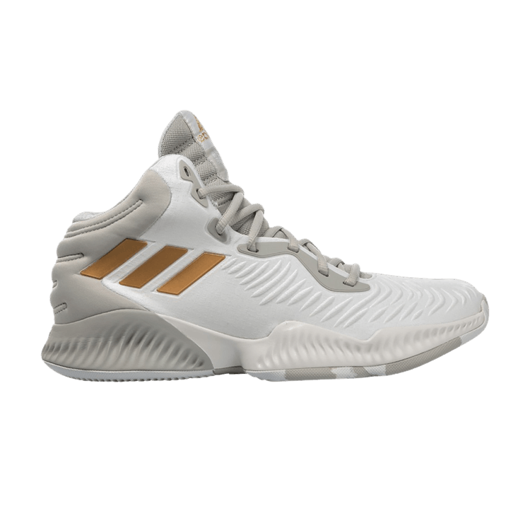 Buy adidas Mad Bounce 2018 'White Gold Metallic Grey' - B41871 | GOAT