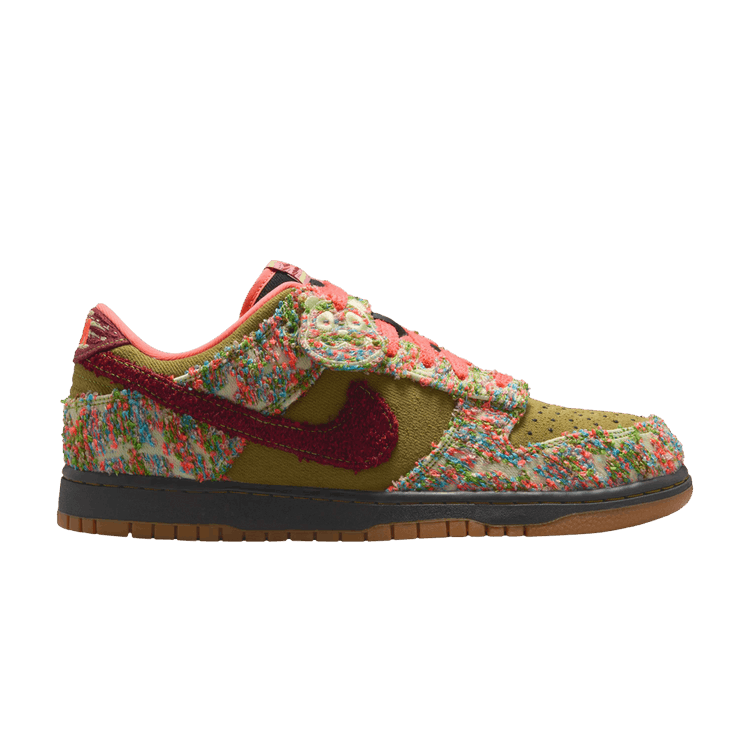 Кроссовки Nike Dunk Low 'Panda-Monium Pack - Многоцветный зеленый Карри'