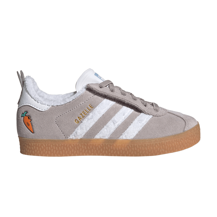 adidas gazelle silver green womens adidas Gazelle Bold Shoes - Women's - Purple / Wonder White / Gold main image 1