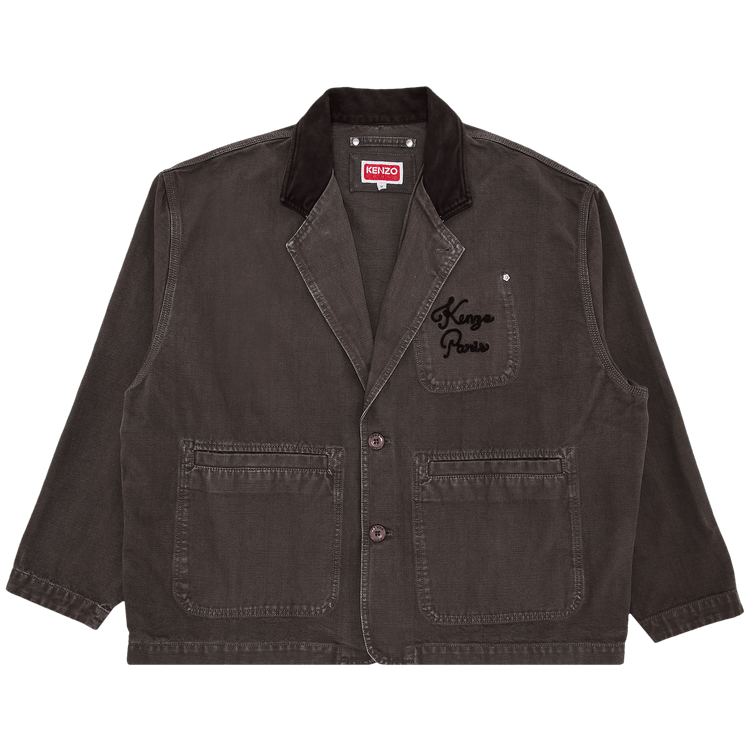 Buy Kenzo Paris Chainstitch Workwear Jacket 'Taupe' - FF65VE2349GU