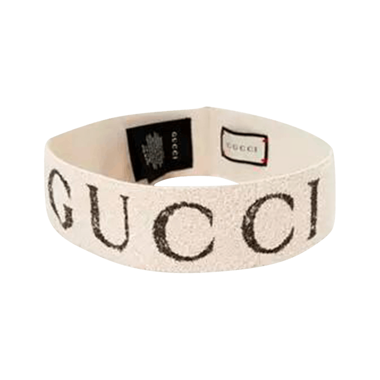Buy Gucci Logo Headband 'White' - 491820 3G133 9060 | GOAT