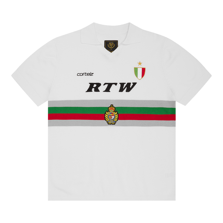Buy Corteiz Serie A Knit Jersey 'White' - CRTZ0216 011 | GOAT IT