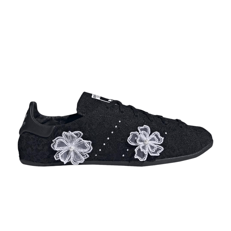 adidas Originals X Atmos Pink Stan Smith Lo Pro Womens Shoes  JR4475 6.5 / Core Black/Footwear White/Footwear White