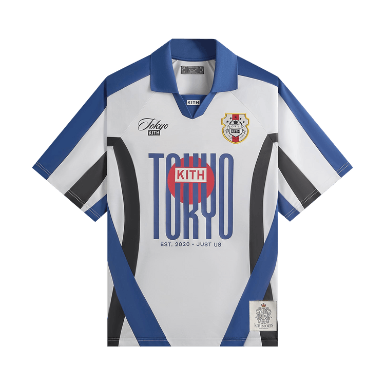 Buy Kith Tokyo 5 Year Anniversary Jason Ii Soccer Top 'White