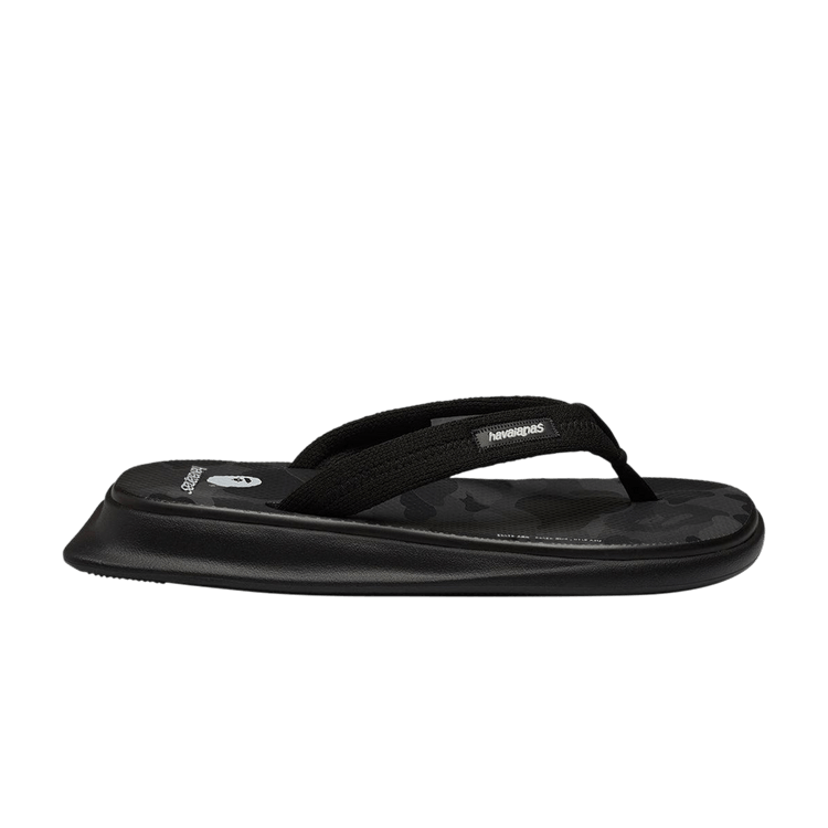 Havaianas x Bape Men Gray Camo Flip Flops with Black Straps Buy BAPE x Havaianas Tradi Zori Flip Flops  main image 4