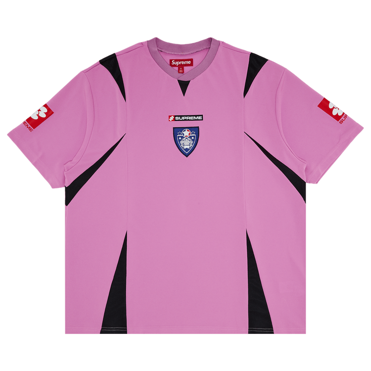 ウェア knmen127-0055 Supreme Soccer Jersey Supreme Crest Soccer Jersey (FW24) - $98