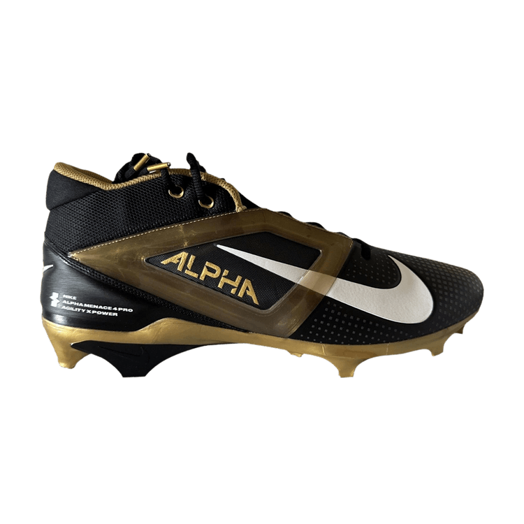 Buy Nike Alpha Menace 4 Pro 'Black Metallic Gold' - FZ7702 002 | GOAT