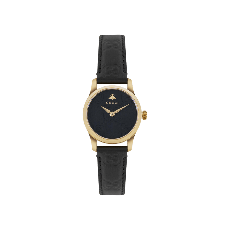 Buy Gucci G-Timeless Dial Leather Watch 'Gold' - YA126581A | GOAT DE