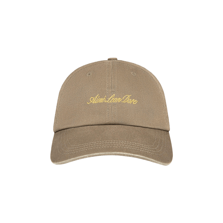 Buy Aimé Leon Dore Washed Script Hat 'Plaza Taupe' - FW25AH022