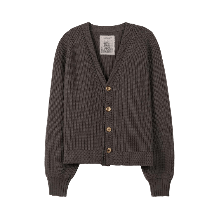 Buy Basketcase Gallery Hench Knit Cardigan 'Brown' - 12784