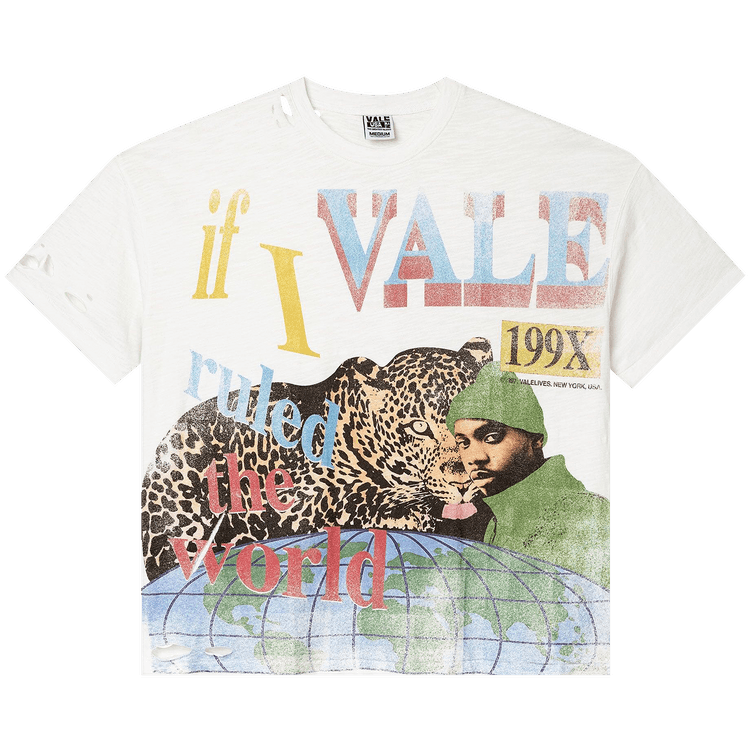 Buy Vale Forever Da Ruler Tee 'White' - VALE 08 002 DRT WT | GOAT