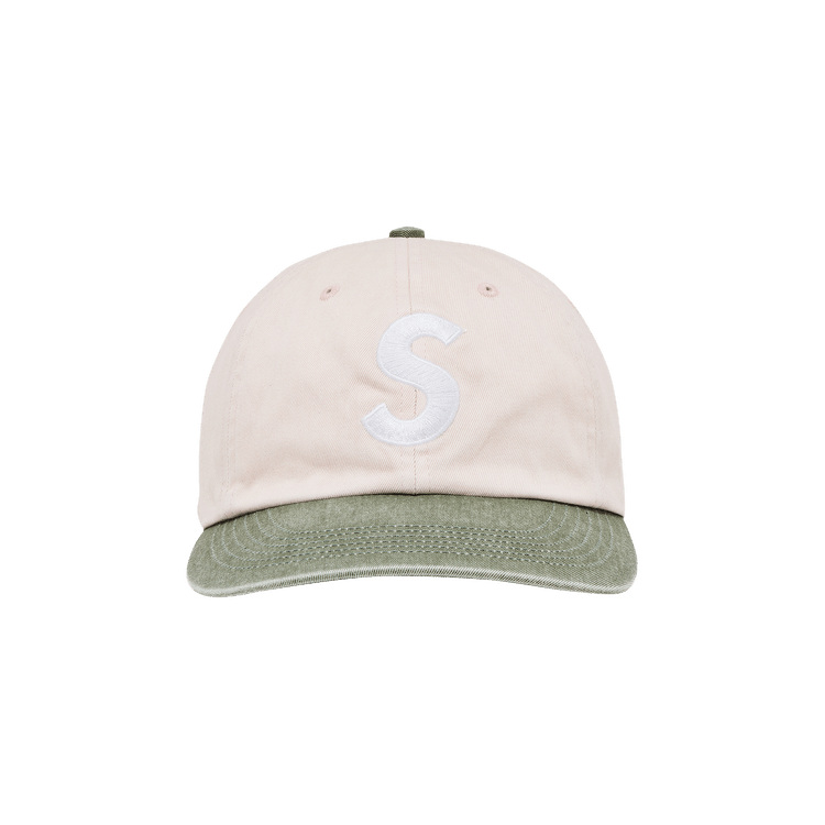 Buy Supreme Pigment Coated 2-Tone S Logo 6-Panel 'Light Pink