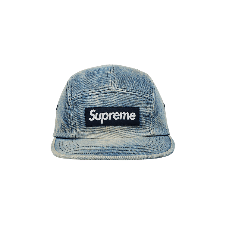 Buy Supreme Washed Chino Twill Camp Cap 'Denim' - FW25H39 DENIM | GOAT