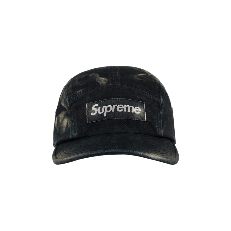 【Supreme】25FW／Overdyed Camp Cap／BLACK Supreme Overdyed Camo Nylon Camp Cap Black - SS23 - US