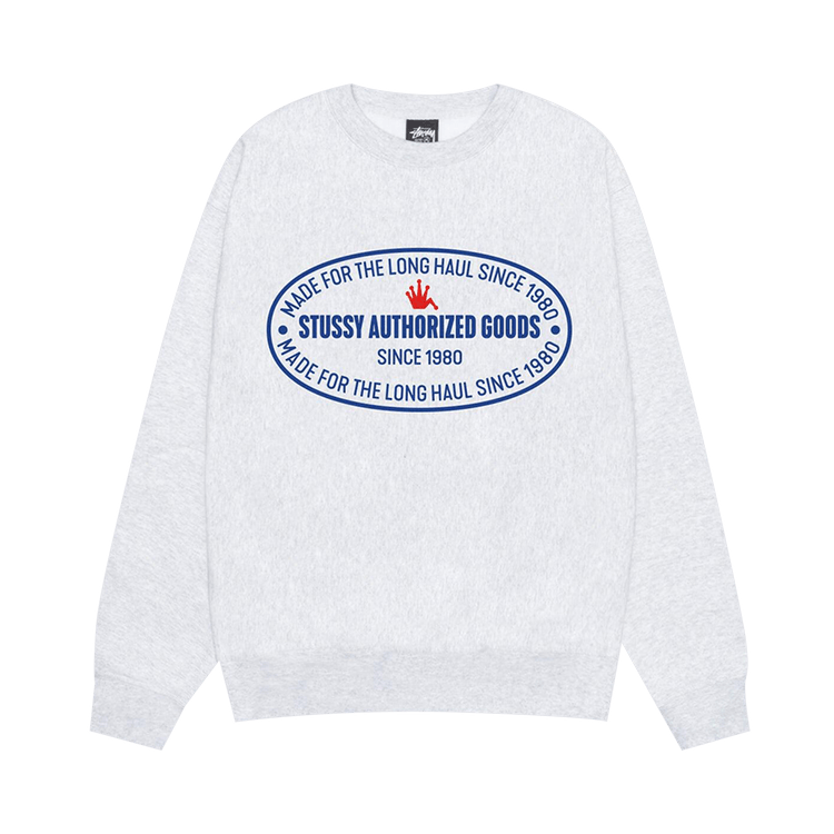 Buy Stussy Authorized Crew 'Ash Heather' - 1915122 ASH | GOAT