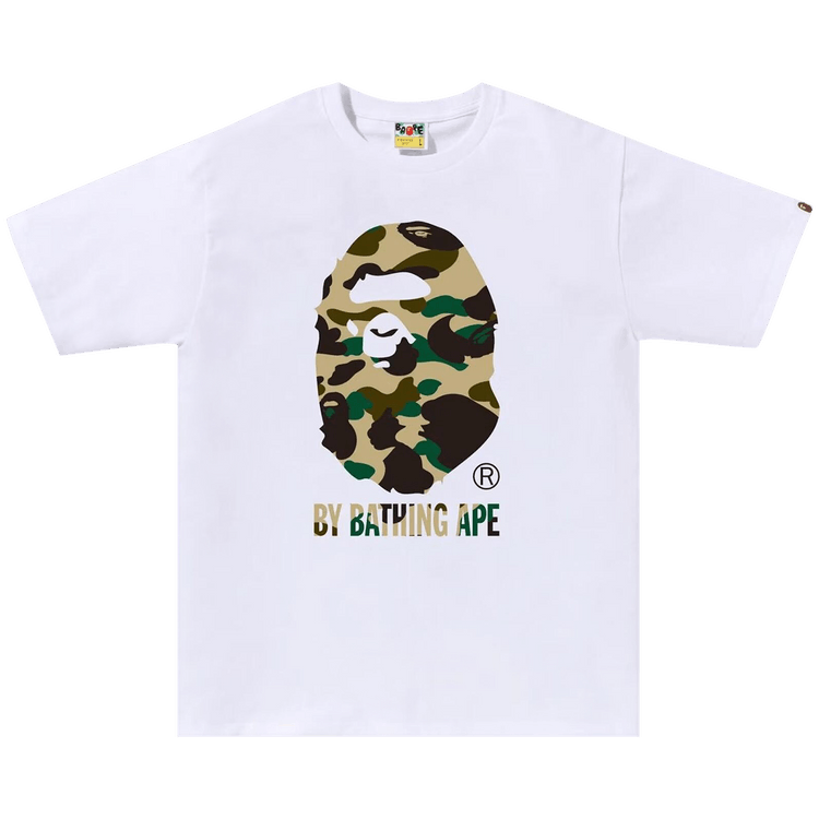 Футболка BAPE 1st Camo By Bathing Ape 'Белая/желтая'
