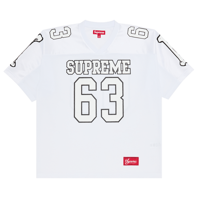 【新品Sサイズ】Supreme Bones Football Jersey Supreme Bones Black Football Jersey | FW25KN15-BLACK