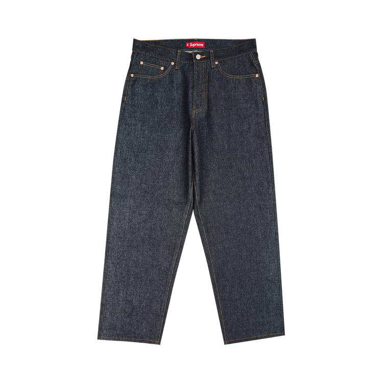 Buy Supreme Baggy Selvedge Jean 'Rigid Indigo' - FW25P26 RIGID