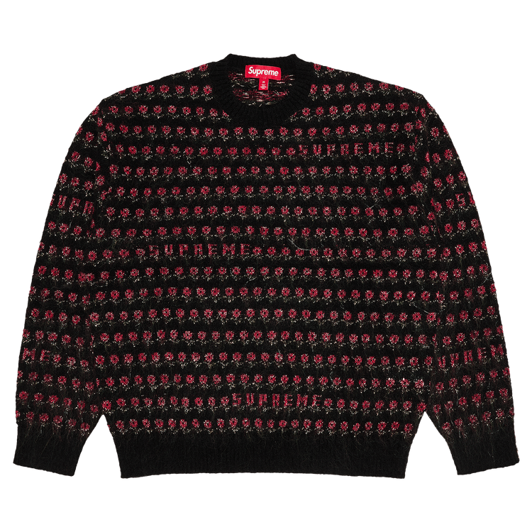 トップス Supreme 25FW Flowers llic Sweater L Supreme Flowers Metallic Sweater (FW25) - $168