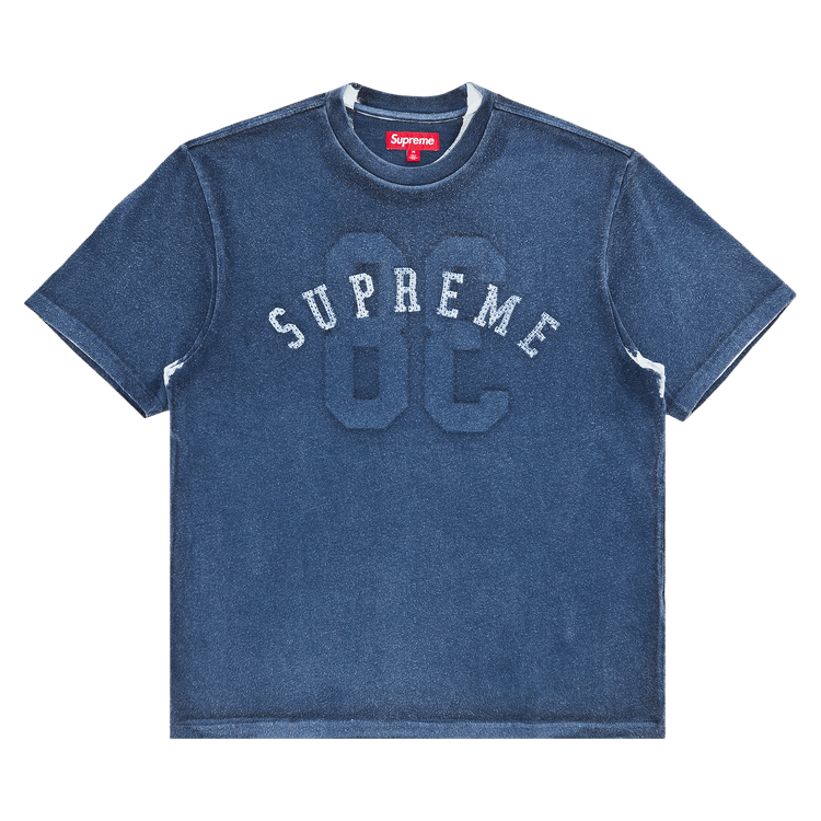Supreme Overprint Knowledge S/S Top ネイビー Supreme Overprint Knowledge S S Top (SS24) - $88