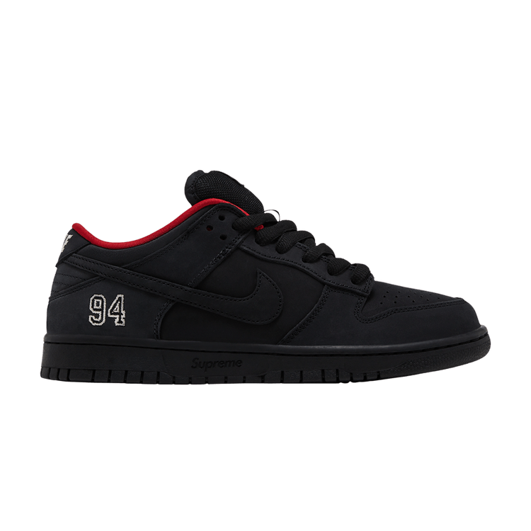 Buy Supreme x Nike Dunk Low SB 'Black' - HQ8487 001 | GOAT