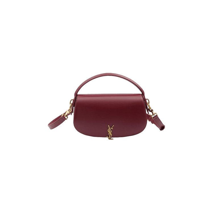 Buy Saint Laurent Voltaire Shoulder Bag 'Deeply Red' - 837382