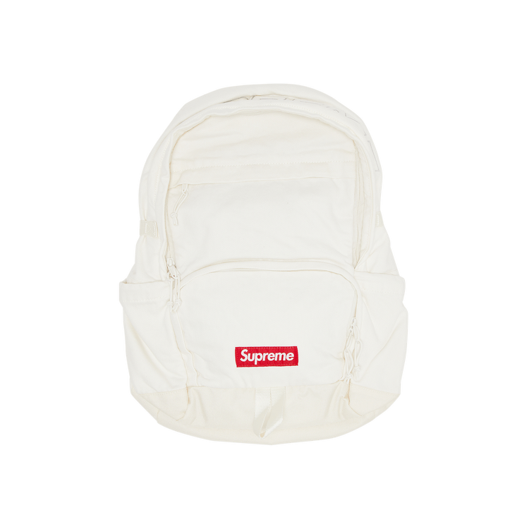 Buy Supreme Denim Backpack 'White' - FW25B1 WHITE | GOAT