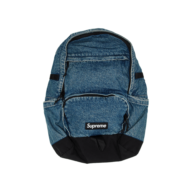 Buy Supreme Denim Backpack 'Washed Indigo' - FW25B1 WASHED INDIGO