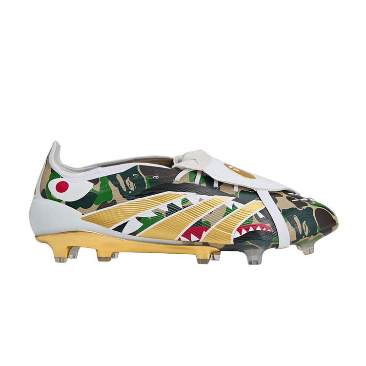 Buy BAPE x Adidas Predator Elite FG 'Brown' JS3104 GOAT