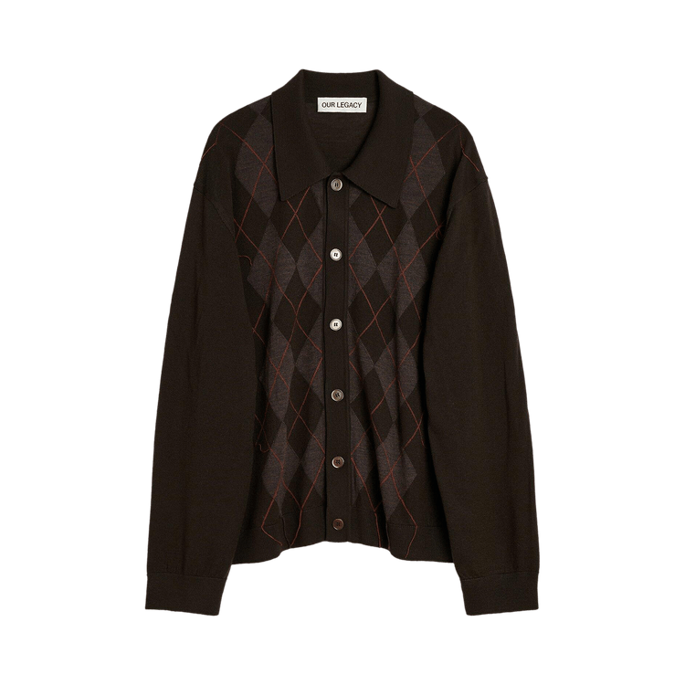 Buy Our Legacy Evening Polo 'Brown' - M4253EP | GOAT