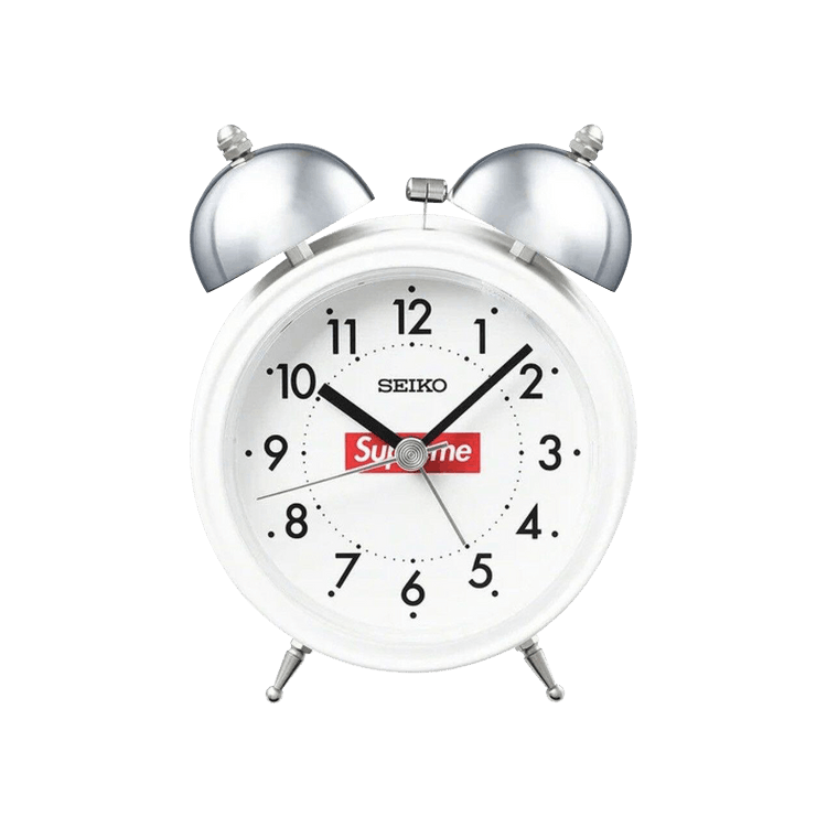Buy Supreme x Seiko Alarm Clock 'Silver' - FW22A77 WHITE | GOAT